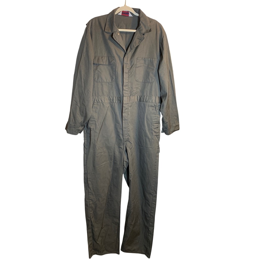 Big Mac Mens Vintage Workwear Streetwear Coveralls Grey Size 44 L Made in USA
